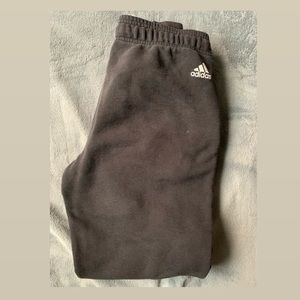 Adidas black joggers